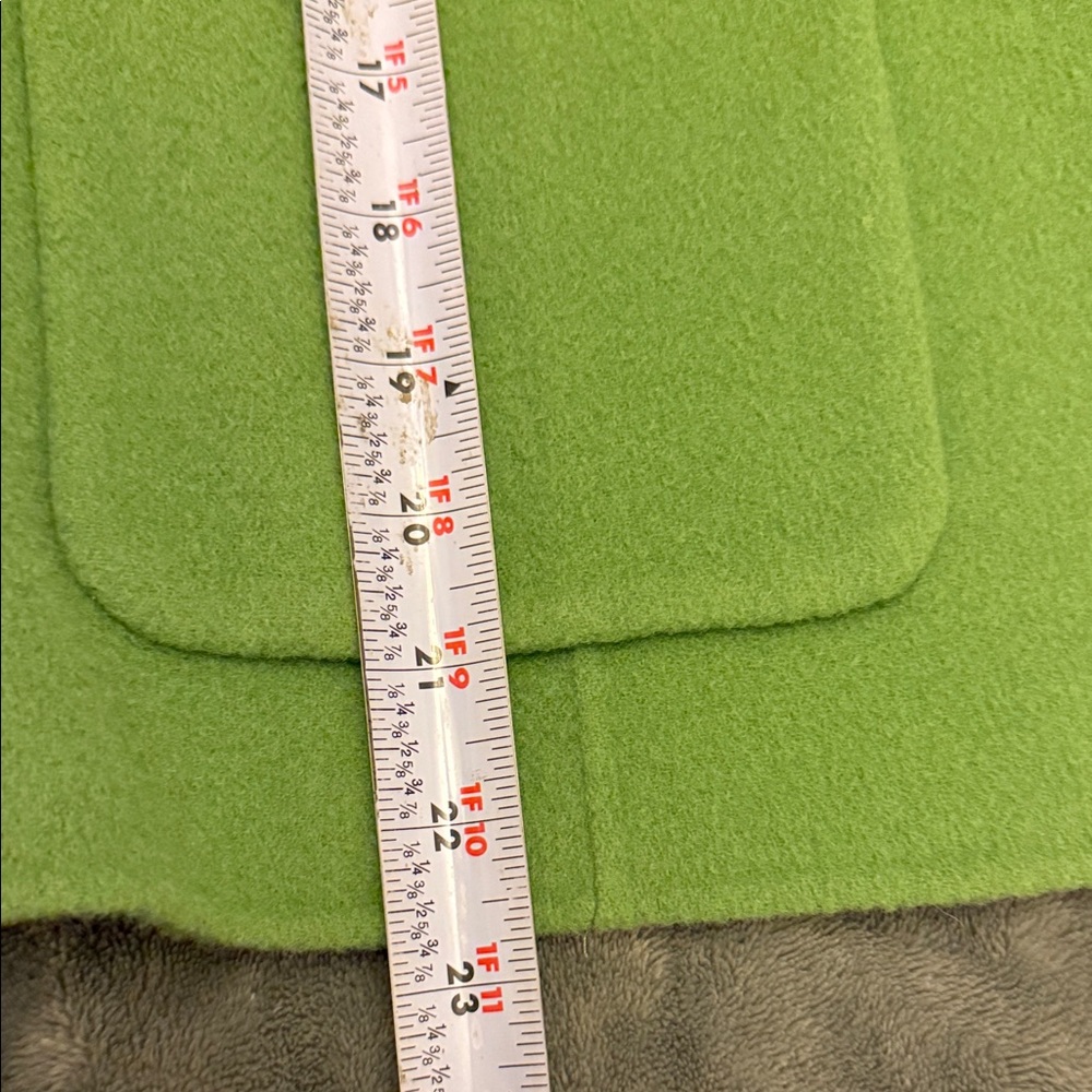 Talbots Green Wool Blend Long Sleeve Button Down Women's Cardigan Sweater - Picture 10 of 10